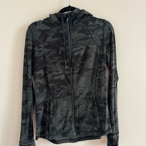 Lululemon Hooded Define Jacket Camouflage Zip-Up